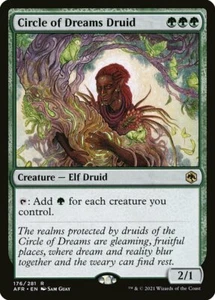 Circle of Dreams Druido / Druido - FORGOTTEN REALMS - inglese (nm +) **Elfo** - Foto 1 di 1