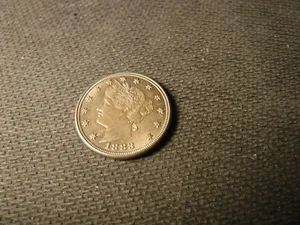 1883 No Cents Liberty Nickel - Picture 1 of 2