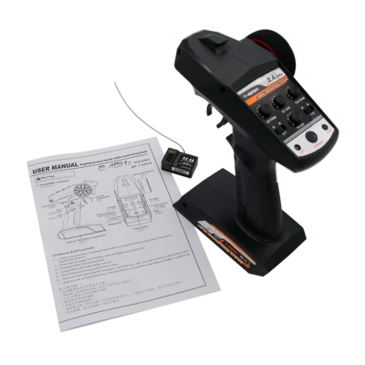 2.4GHz with 4-Channel radio control Remote Control With Receiver For RC Car Boat - Image 1 of 4