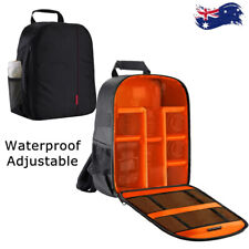 Large Waterproof DSLR SLR Camera Backpack Travel Bag for Nikon Canon Shackproof 