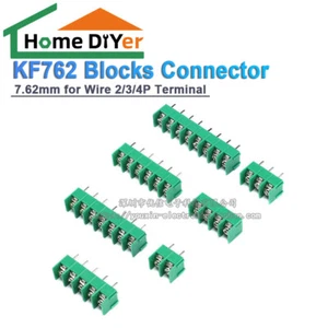 7.62mm PCB Screw Terminal Blocks Connector for Wire 2/3/4P Terminal - Picture 1 of 8