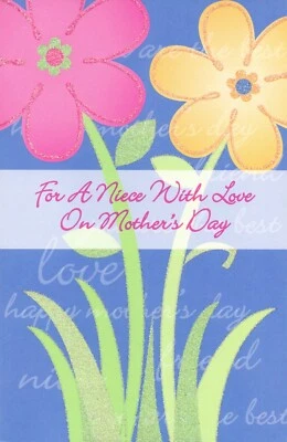 Loving HAPPY MOTHER'S DAY Card FOR A NIECE WITH LOVE by Bella Greetings +✉ - Image 1 of 4