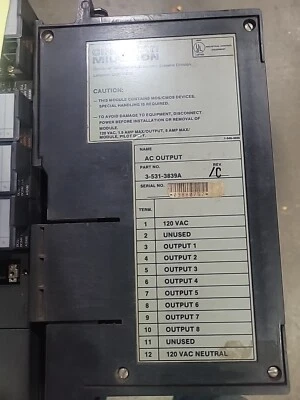 CINCINNATI MILACRON  3-531-3839A 120V AC OUTPUT MODULE NEW CONDITION - Image 1 of 2