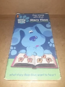 Blues Clues Nick Jr. - Story Time On VHS (1998 Viacom) - Imagen 1 de 4