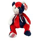 Ty Beanie Baby Original 2000 Patriot Bear Stuffed Animal Tags