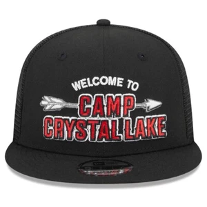 Welcome to Camp Crystal Lake Friday the 13th New Era 59FIFTY Snap Back Jason - Picture 1 of 8