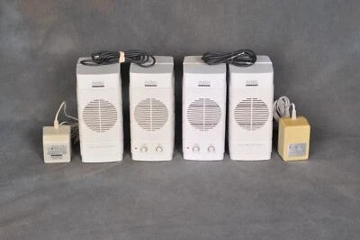 Altec Lansing ACS5 Multimedia Vintage Computer PC Tower 2 Pair (Tested Good) - Image 1 of 4