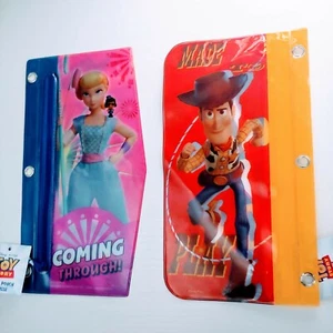 TOY STORY 4: Bundle of 2 new Toy Story 4 Plastic Pencil Pen Case Pouch - Picture 1 of 11