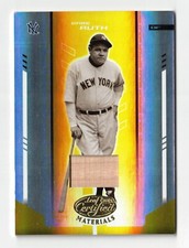 2004 Leaf Certified Materials GAME USED Bat Relic Babe Ruth #233! NY Yankees /25