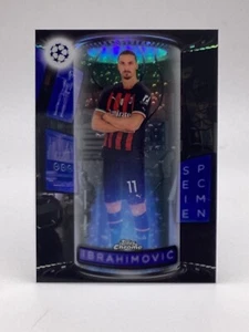 TOPPS UCC CROMO 2022/23 MUESTRA ZLATAN IBRAHIMOVIC AC MILAN - Imagen 1 de 2