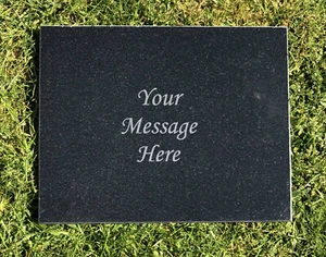 Personalised Granite Commemorative Customised Plaque - Any Name Message - Bild 1 von 2