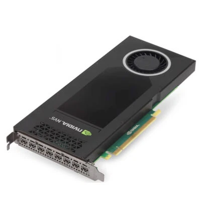 PNY Nvidia Quadro NVS810 NVS 810 8xDP 128-Bit 4GB DDR3 PCIe 3.0 VCNVS810DP-PB - Image 1 of 4