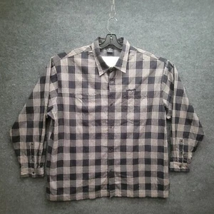 Vintage Y2K Pelle Pelle Shirt Mens 3XL Multicolor Check Button Up Long Sleeve - Picture 1 of 8