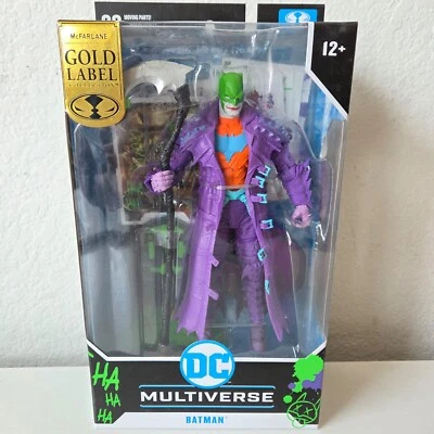 McFarlane Toys DC Multiverse Jokerized Batman Dark Nights Death Metal ETIQUETA DORADA Foto 1 de 4
