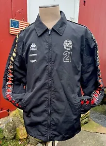 Kappa x Gumball 3000 Racing Carrera Hot Wheels  Black Lined Nylon/Poly Jacket XL - Picture 1 of 6