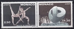 Monaco 1993 Yvert 1875/76 Europe CEPT MNH VF - Picture 1 of 1