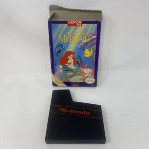 The Little Mermaid NES (Sistema de Entretenimiento Nintendo) Solo Caja y Cubierta - Imagen 1 de 7