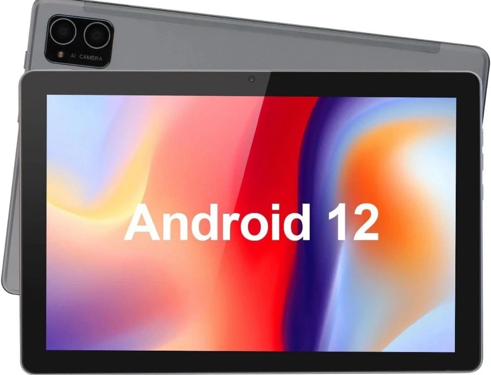 C Idea 10 Inch Tablet, Android 12 Tablet, 64GB ROM 3GB RAM/512GB IPS Display - Image 1 of 1