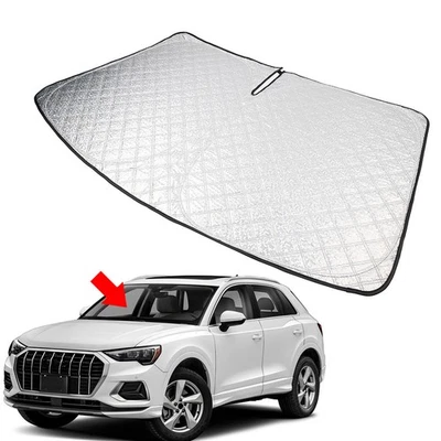 Auto Frontscheibe Windschutzscheibe Sonnenschutz für Audi Q3 2019-2025 Foto 1 de 4