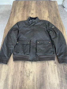 BELSTAFF WAX JACKET, SIZE LARGE, GREEN - Picture 1 of 10