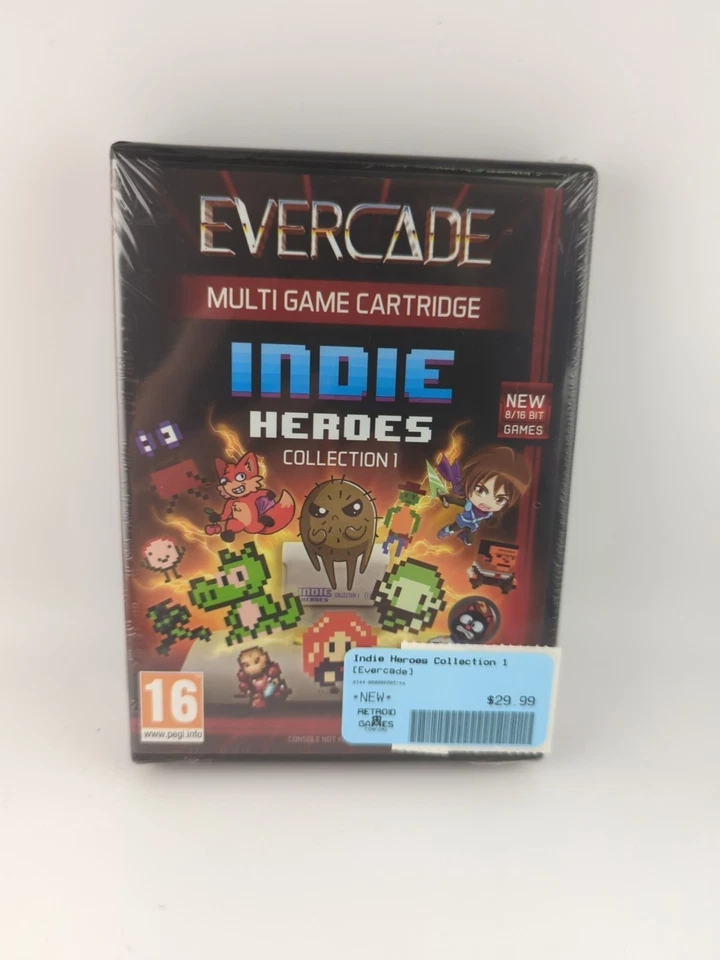Evercade Indie Heroes Collection 1 Cartridge