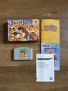 Banjo Tooie Nintendo 64 N64 CIB scatola carrello inserti manuali - Foto 1 di 15