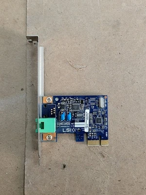 HP LSI Concorde 503095-001 56K Fax/Data Modem Card PCIe - Image 1 of 3