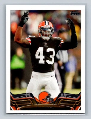 2013 Topps #302 T.J. Ward Cleveland Browns - Image 1 of 2