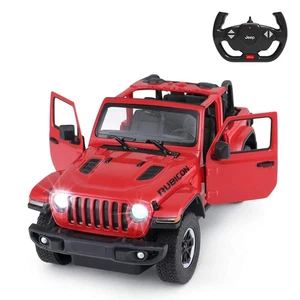 Rastar 1 14 Scale Red Wrangler JL Off Road RC Car Remote Control Vehicle - Picture 1 of 9