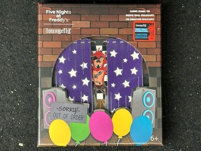 НОВЫЙ В РУКЕ LE ТОЛЬКО 700 ШТ. NYCC LE 5NAF Foxy 3 дюйма коллекционная коробка раздвижная булавка - Изображение 1 из 2