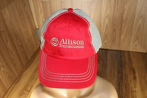 Allison Transmission Trucker Mütze Baseball Cap rot & grau K-Produkte seltene Farbe! - Bild 1 von 6