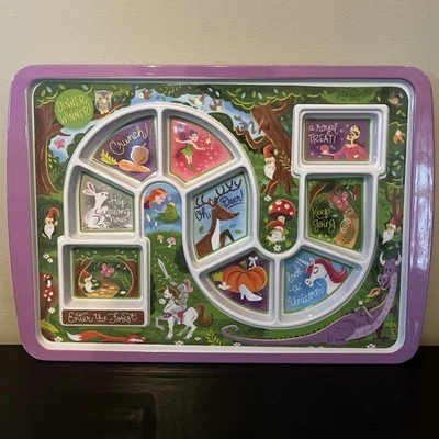 Bandeja de cena para niños Fred & Friends ganador de la cena bosque encantado para comedores quisquillosos Foto 1 de 4