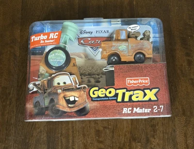 GeoTrax Disney Pixar Cars Tow Mater Turbo RC Version 2x Faster Brand New 2009 - Image 1 of 4