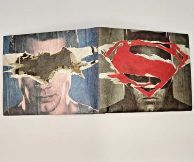 Billetera Mighty BATMAN vs. SUPERMAN Dynomighty Diseño Papel Billetera Nueva DC Comics Foto 1 de 4