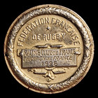 Racing 92 Club de France rugby PRO D2 championship medal Barrias Susse Freres