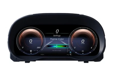 Cuadro de instrumentos digital LCD velocímetro tablero de instrumentos para Mercedes Benz Vito 2024 Foto 1 de 4