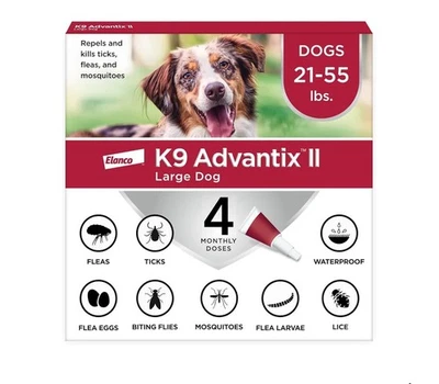 K9 Advantix II Large Dog Vet-Recommended Flea, Tick & Mosquito Treatment - Image 1 of 4