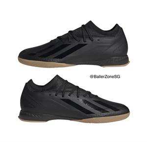 Herren 11 11,5 12 Adidas X Crazyfast.3 IN Indoor ID9343 Core Schwarz Futsal Schuhe - Bild 1 von 6