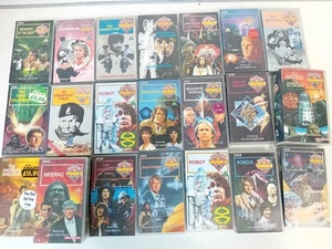 Sammlung Vintage x21 Doctor Who VHS Shows - Bild 1 von 8