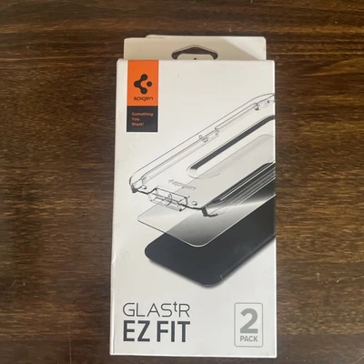 iPhone 12 Pro Max / Pro / 12 / Mini Screen Protector Spigen [GLAStR EZ FIT] - Image 1 of 4
