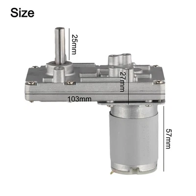 40-80 Rpm Gear Motor Low Noise Gear Motor Efficient Motor High Compatibility - Image 1 of 4