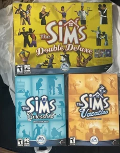 Die Sims PC Bundle - Double Deluxe / Unleashed / Urlaub - Bild 1 von 8