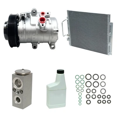 Комплект компрессора и конденсатора переменного тока подходит для Hummer H3 2006-2010 3,5 л 3,7 л от оригинального производителя 10s17c - Изображение 1 из 4