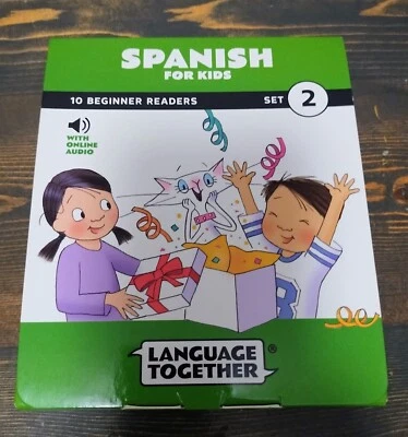 Spanish for Kids: First 10 Readers Book Pack with Online Audio (Beginner Learn.. - Image 1 of 4