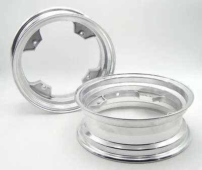 Juego de ruedas de aluminio fundido de 12" - 2 ruedas para Dax, CT70, ST70 - tamaño 3,5/4 J-12 Foto 1 de 4