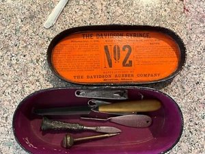 1883 medical case with instruments - Picture 1 of 5