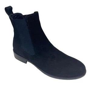 SCARPE STIVALETTI BEATLES DONNA CANTINI E CANTINI 428 PELLE BLU ORIGINALE AI - Picture 1 of 5