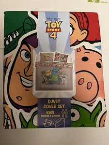 Disney Toy Story 4 King size Duvet Bedding - Picture 1 of 4