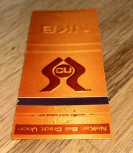 Old Matchbook Cover NeKan BELL CREDIT UNION Telephone System KANSAS & MISSOURI - Picture 1 of 3