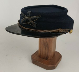 Indian Wars US Army 5th Infantry Officers  Navy Blue Forage Cap Size 7
